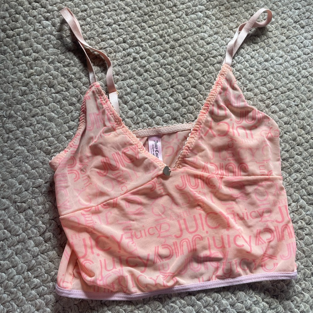 Juicy Couture Lingerie Top Like New Size Medium